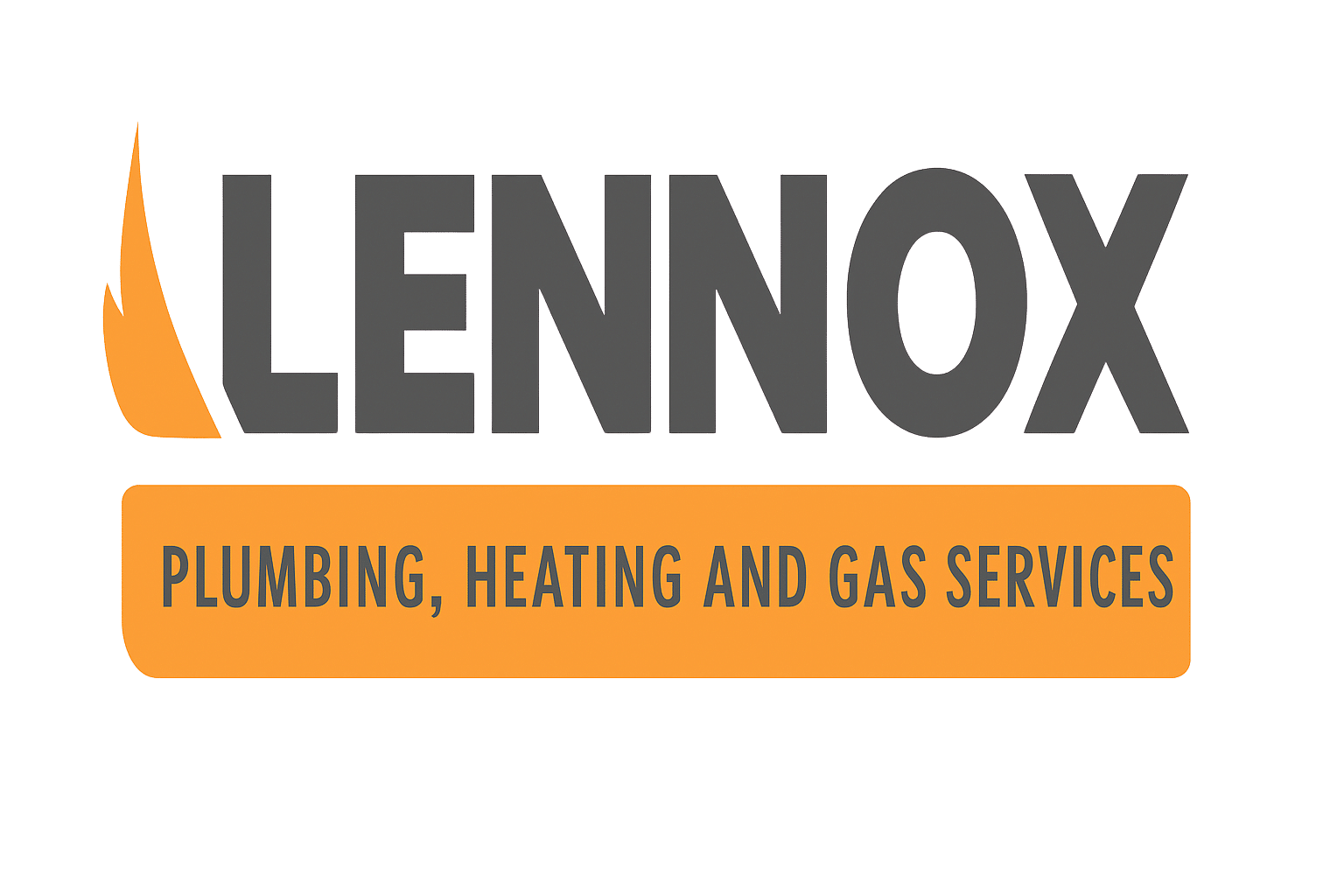 lennox plumbing heating & gas logo upscaled transparent